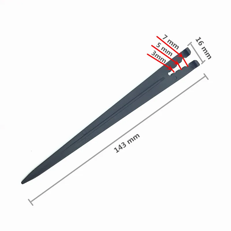 20 Stück 14cm Haken feste Stiele Stütz halter für 4/7 oder 3/5 Tropf bewässerung Wassers ch lauch Garten bewässerung Multifunktion halterung