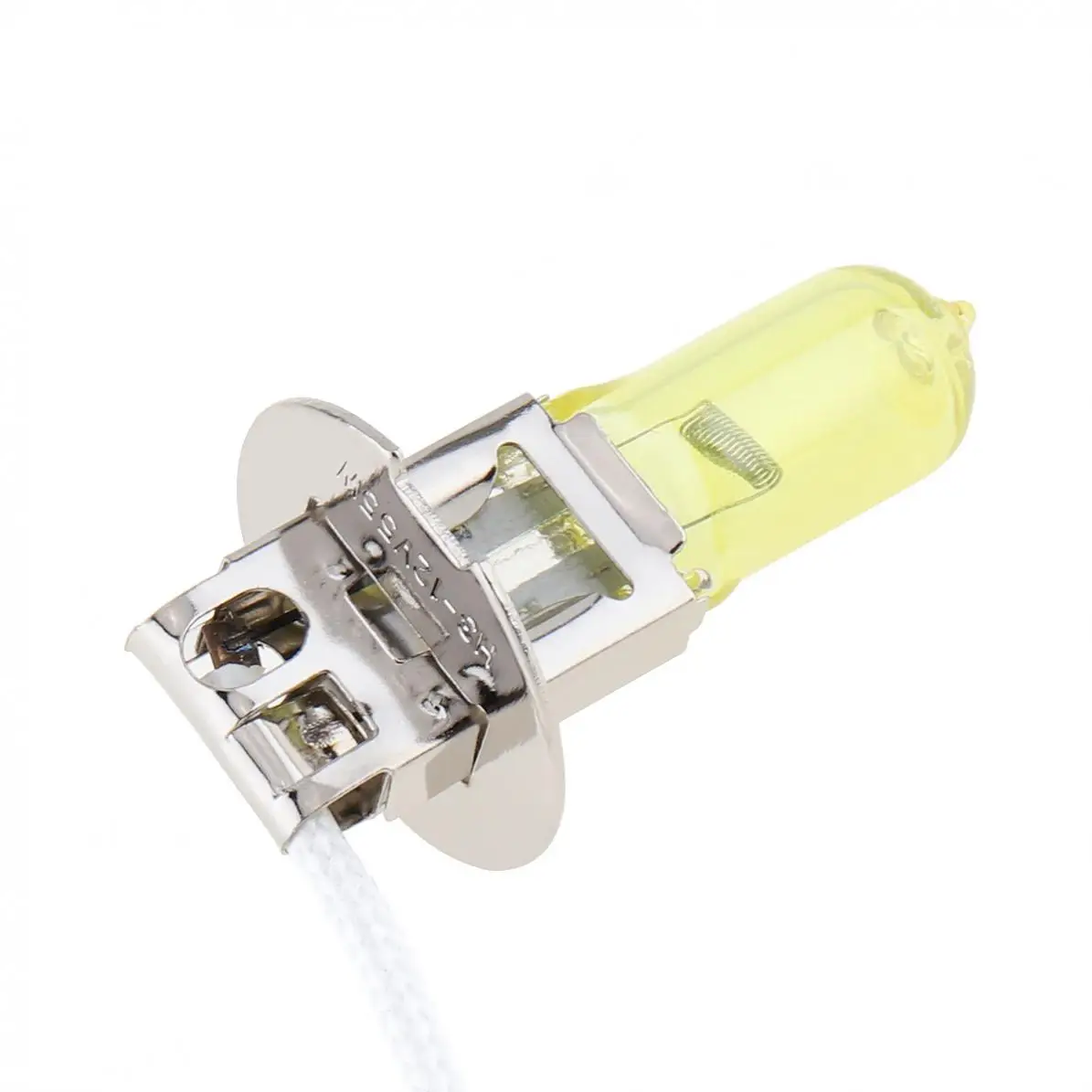 12V H3 2500K 100W Yellow Light Super Bright Car Xenon Halogen Lamp Auto Front Headlight Fog Bulb Car Styling Head Light Lamp