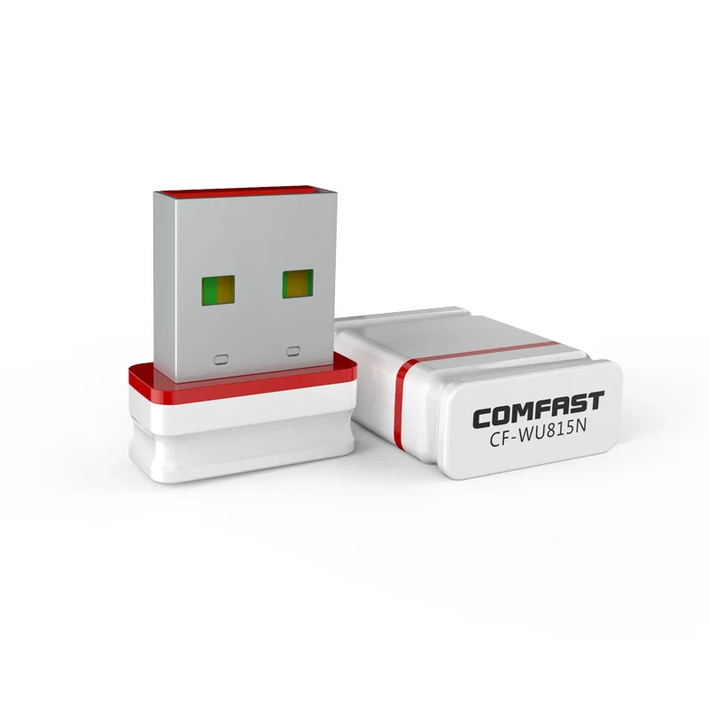 Comfast Free Driver 150 Мбит/с Мини-беспроводной USB-адаптер Сетевая карта 2,4G Настольный Wi-Fi-приемник для Windows Plug & Play CF-WU815N