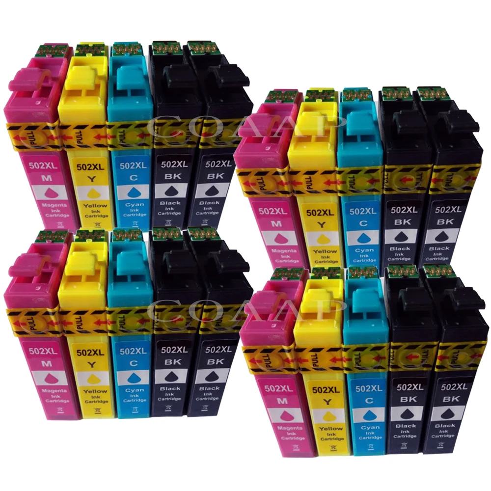 

Printer ink cartridge T502 XL T502XL Compatible for EPSON Expression Premium XP5100 XP5105 / Wrokforce wf-2865 wf-2860 Printer