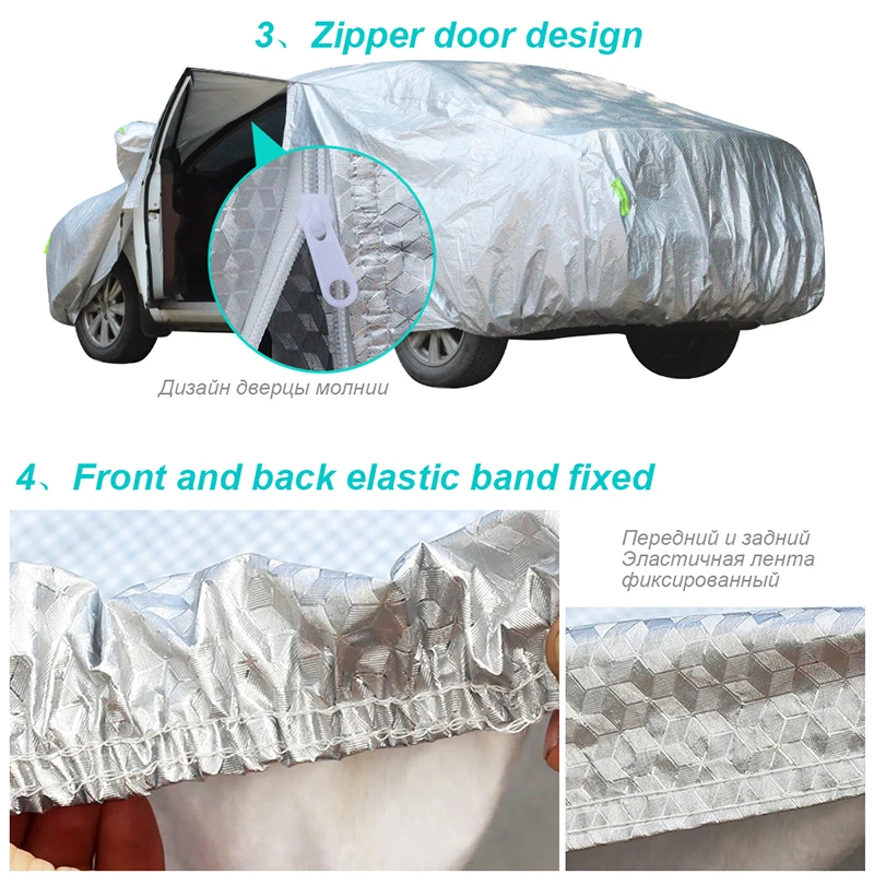 Buildremen2 Cotton Car Cover Waterproof Sun Rain Snow Hail Protect Cover For Volvo V40 XC90 XC60 V50 V60 V70 760 850 940 960 C70