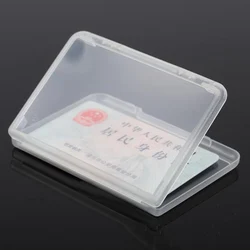 1Pc Draagbare Kleine Vierkante Clear Plastic Sieraden Opbergdozen Kralen Ambachten Case Containers 9.5*6.4*1Cm