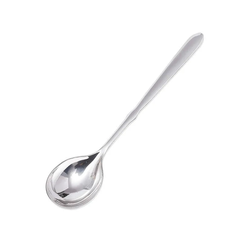 

S999 sterling silver handmade coffee spoon dessert, ice cream, teaspoon picnic kitchen accessories