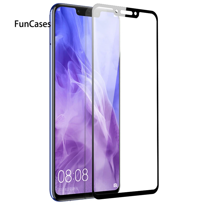 

Nova 3 3i Black/White Full Cover Tempered Glass Screen Protector For Huawei 3 3i 3E 2 2i 2S Protective Glass 2.5D 9H Glass Film