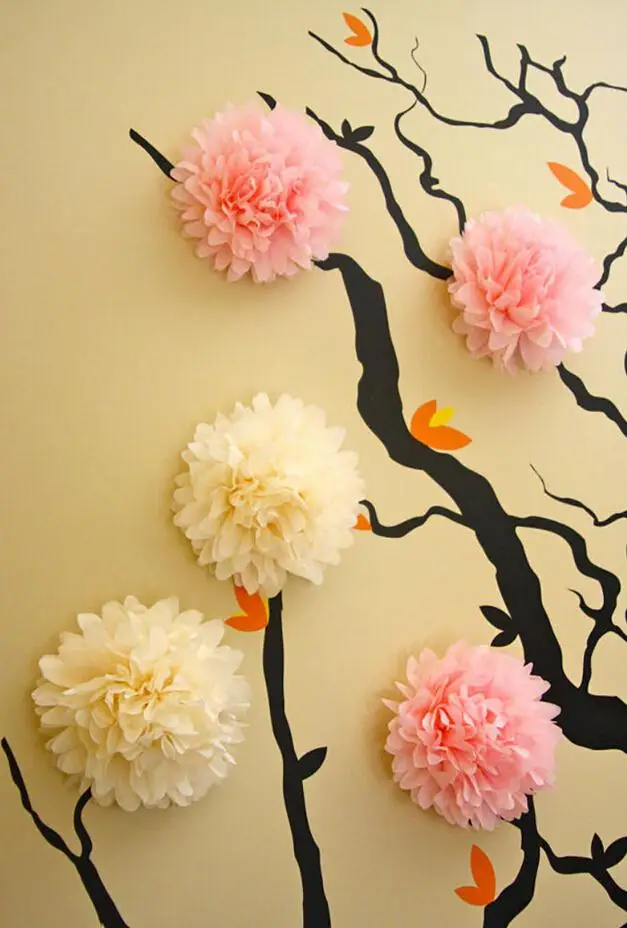 29 colors!! Tissue paper pom poms ball 12 inch(30cm) 20pcs/lot handmade Wedding paper flowers garlands Free shipping