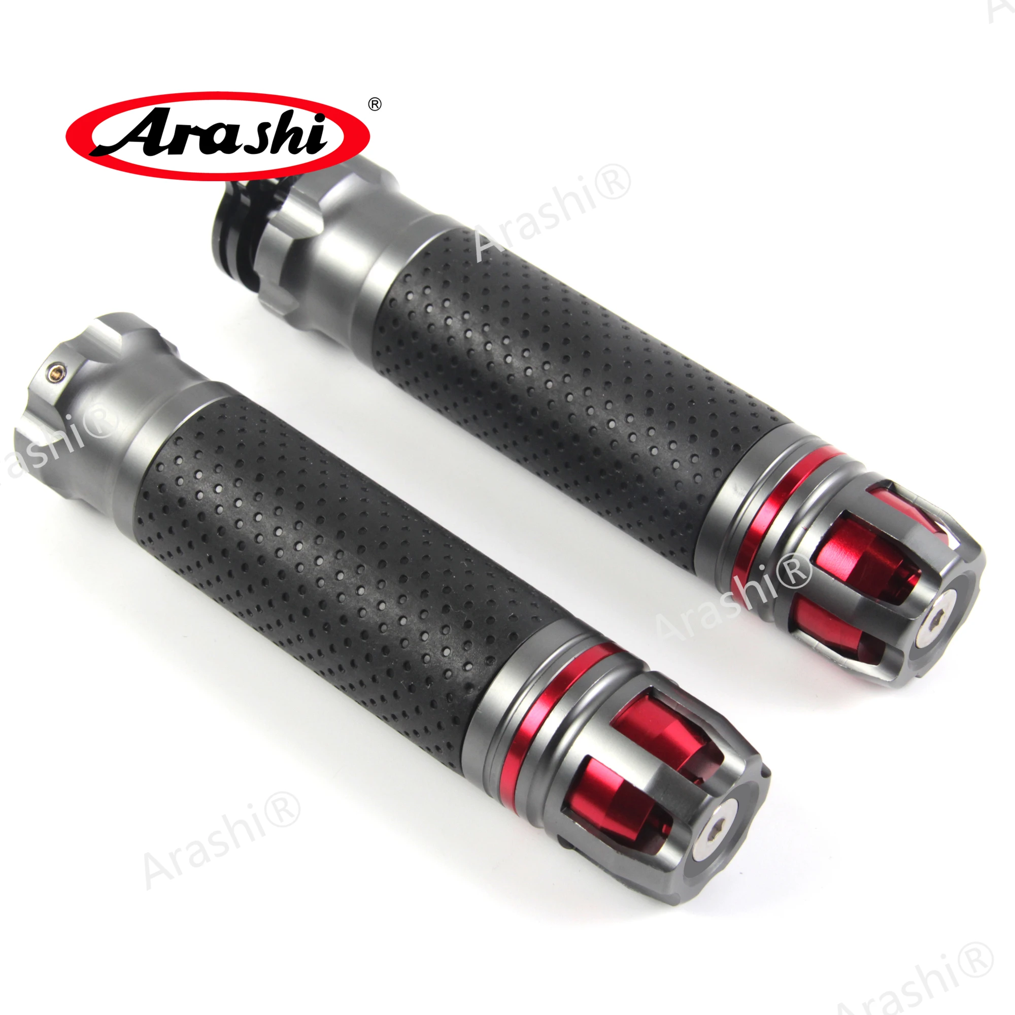 Arashi Universal Handlebar Grips Rubber Handle Grip Tube Motorcycle Accessories For Kawasaki Z800 Z900 Z1000 ZX10R ZX14R Z750