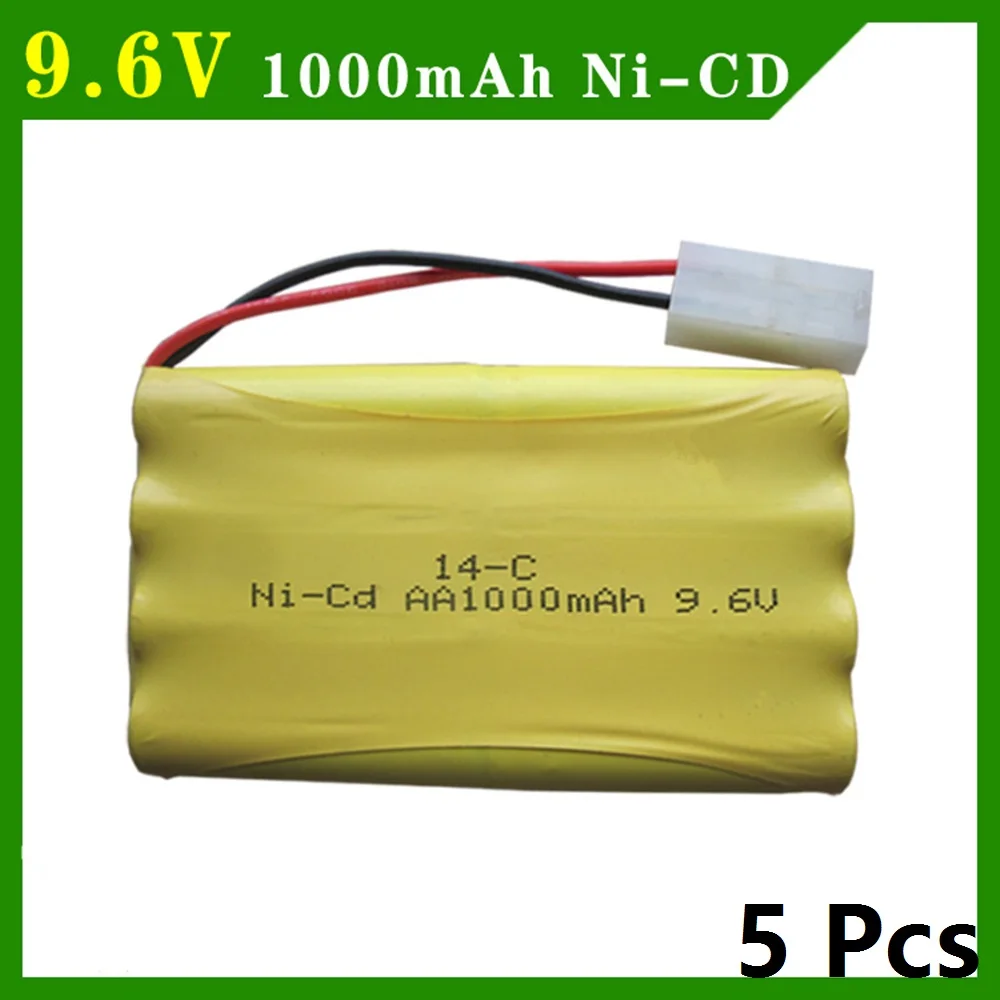 

9.6V 1000mAh Ni-Cd battery MJX 1559 8888 RC Car Battery 8*AA battery KET-2P Plug 5PCS/lot Free shipping