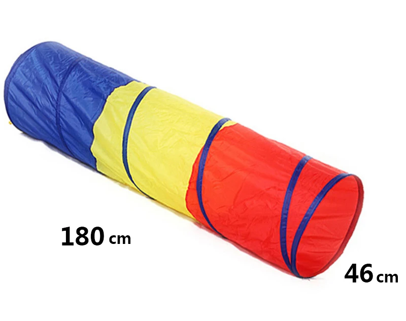 Nieuwe Drie Kleuren Speelgoed Kruipen Tunnel Kinderen Outdoor En Indoor Speelgoed Buis Baby Spelen Kruipen Games Toegang Tot De Tent