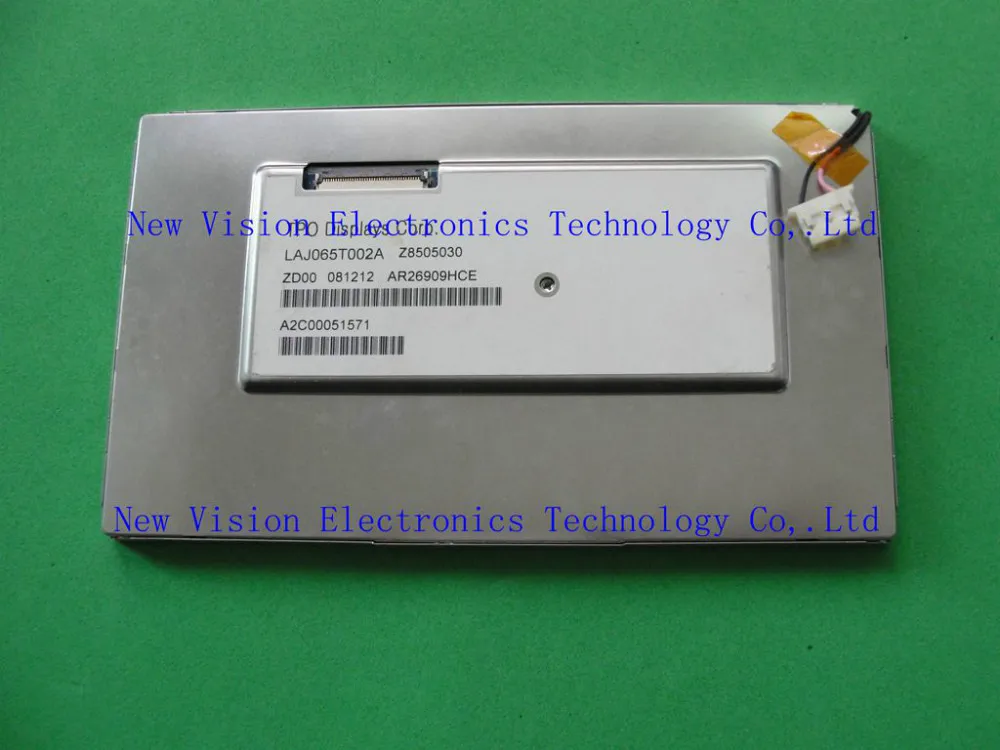 

LAJ065T002A LAJ065T002A-S4 LAJ065Too2A Original A+Grade 6.5 inch LCD Screen Display for GPS Navigaition for TPO