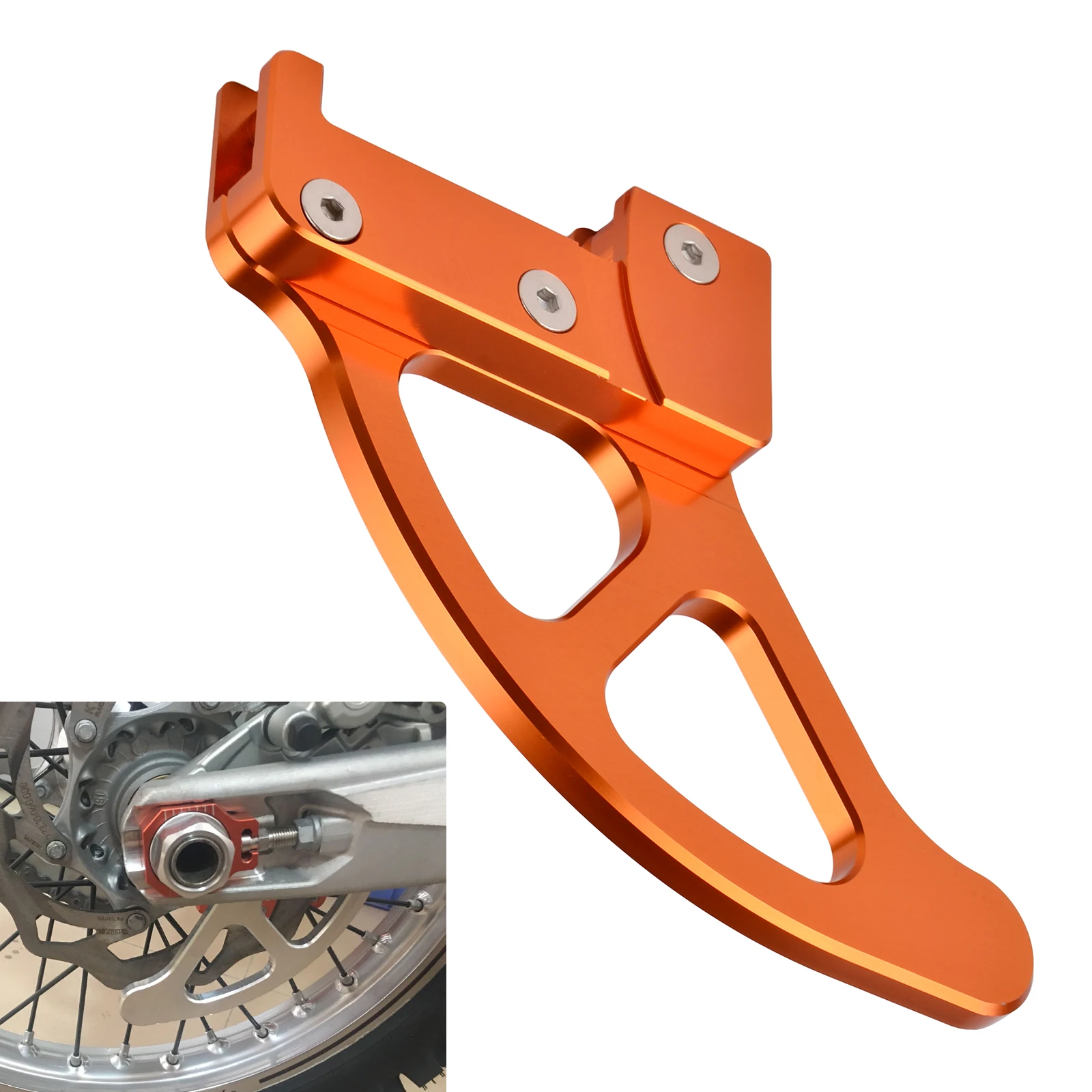 Motorcycle Rear Brake Disc Guard Protector Cover For KTM 125 150 250 350 450 525 530 SX SXF EXC EXCF XC XCW For Husqvarna TE FE