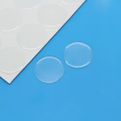 30Pcs Epoxy Domes Stickers Cabochons Clear Round Resin Crafts Embellishments Scrapbook Findings 10mm(3/8