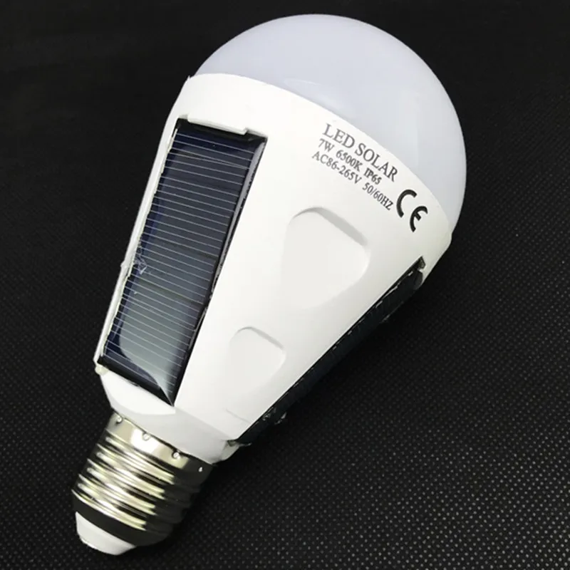 Imagem -03 - Yiyang-lâmpada Solar Led Recarregável E27 7w 12w 85v265v em para Uso Externo Emergência Acampamento Caminhada Pesca