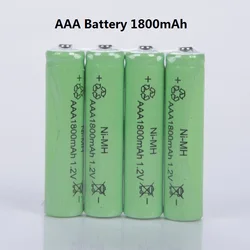 1.2V bateria AAA 1800mAh Ni-MH akumulatory AAA