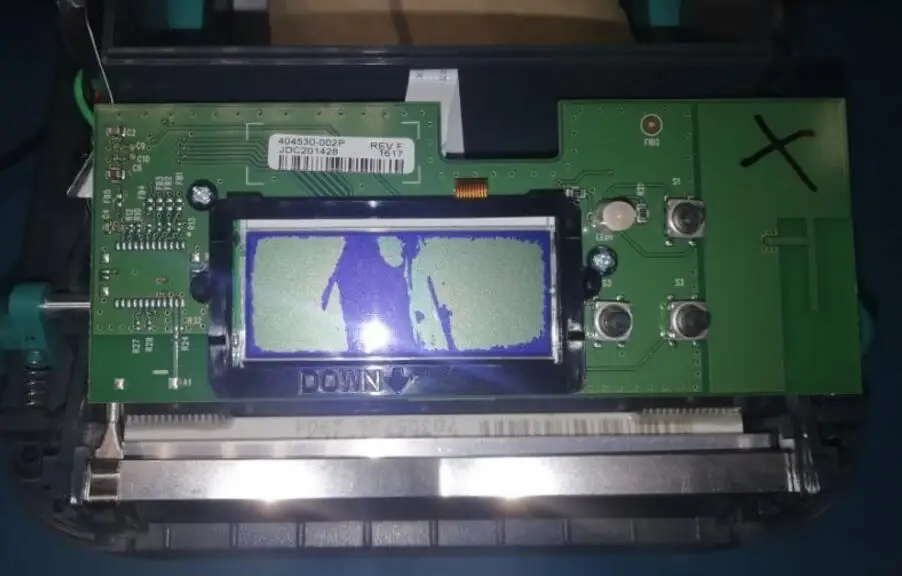 

Display for GX420 (LCD Display/Feed Switch (with 802.11g Wireless) 105934-057 - Zebra LCD Display