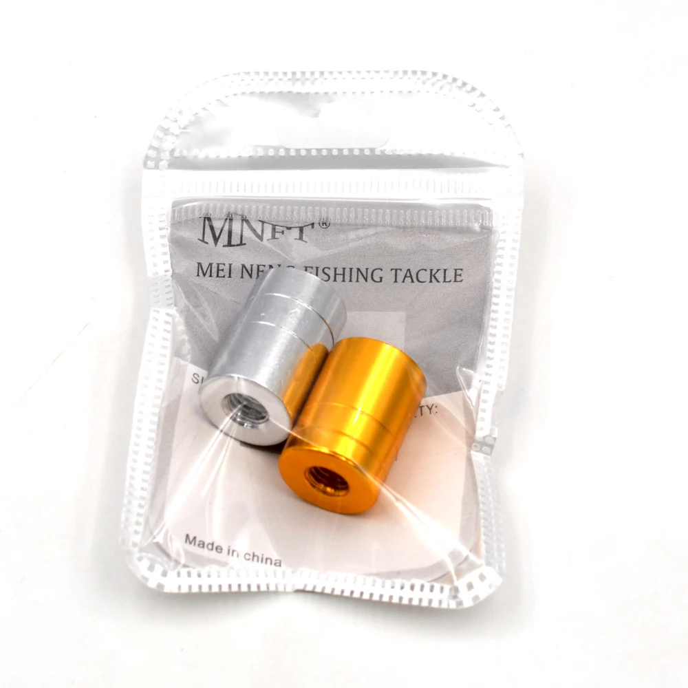 MNFT 1 pz 16MM diametro interno canna da pesca connettore Pod Net Head Adapter accessorio per attrezzatura da pesca resistente alla corrosione