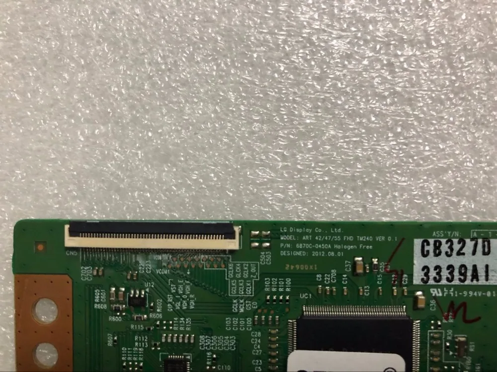 Placa original da lógica para SZYLIJ, 6870C-0450A, ART42/47/55, VER 0,1