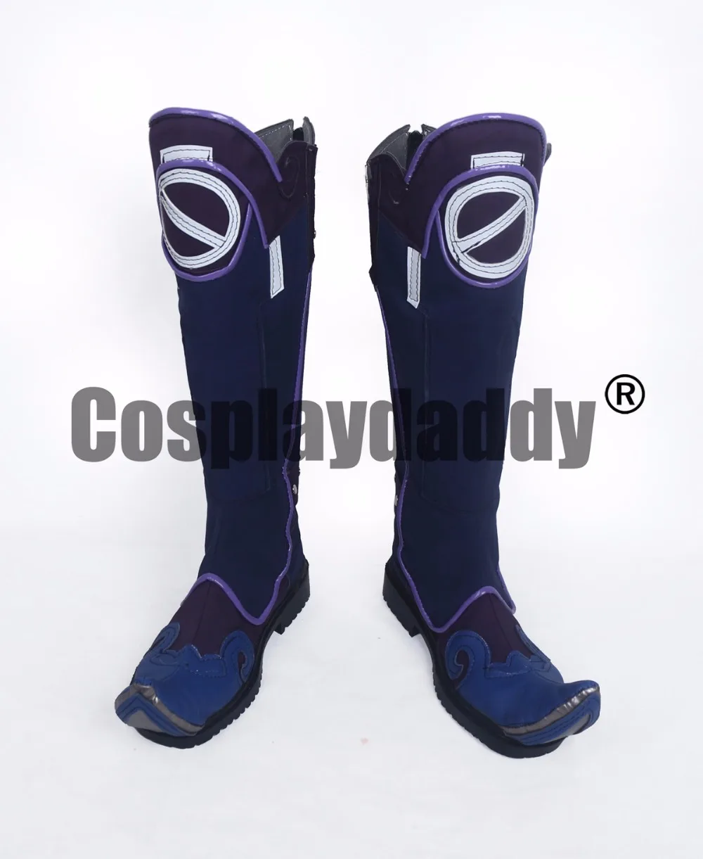 OW Heroes Defense Mei Legendary Jiangshi Version Cosplay Long Boots Shoes S008