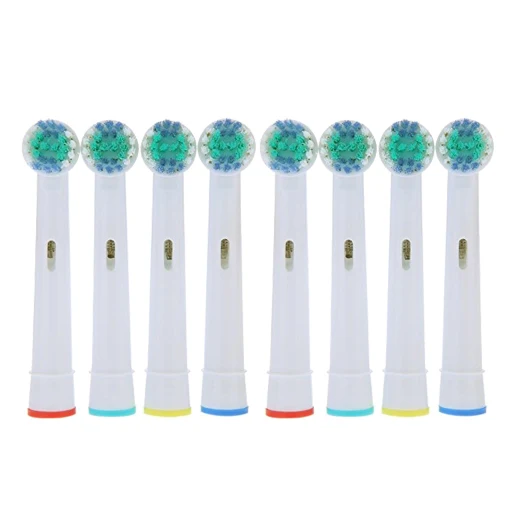 8pcs Replacement Brush Heads For Oral-B Electric Toothbrush fit Braun Professional Care/Professional Care SmartSeries/TriZone