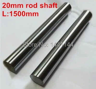 

2pc diameter 20mm - 1500mm linear round shaft harden rod chrome plated linear shaft for linear slide system CNC XYZ table