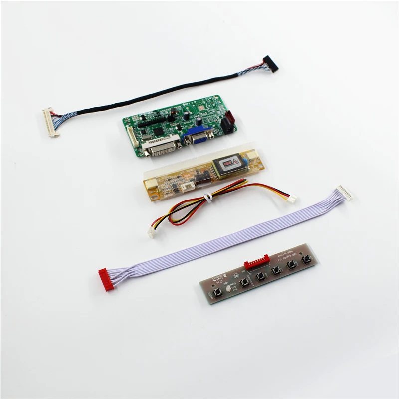 RT2281 LCD điều khiển board với DVI VGA cho 18.5 inch panel lcd 1366X768 CLAA185WA03L M185XW01 V1 M185XW01 VJ miễn phí vận chuyển