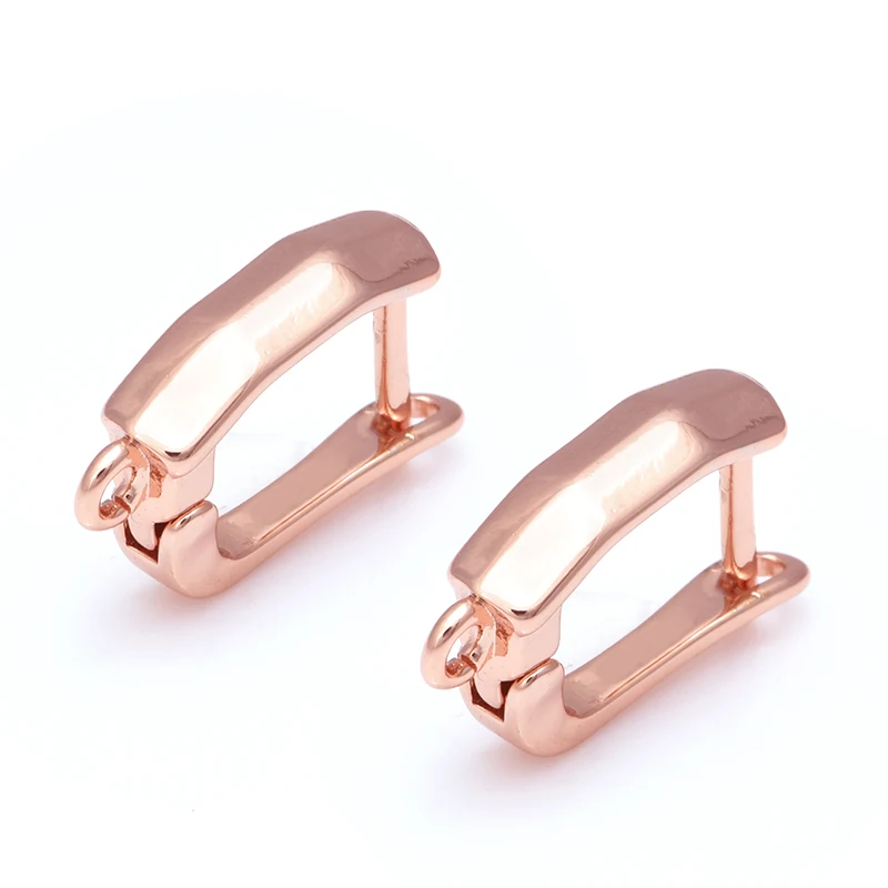 Mode Messing Oorbellen Haak Goud Zilver Rose Goud Zwart Diy Sieraden Bevindingen Accessoires Groothandel