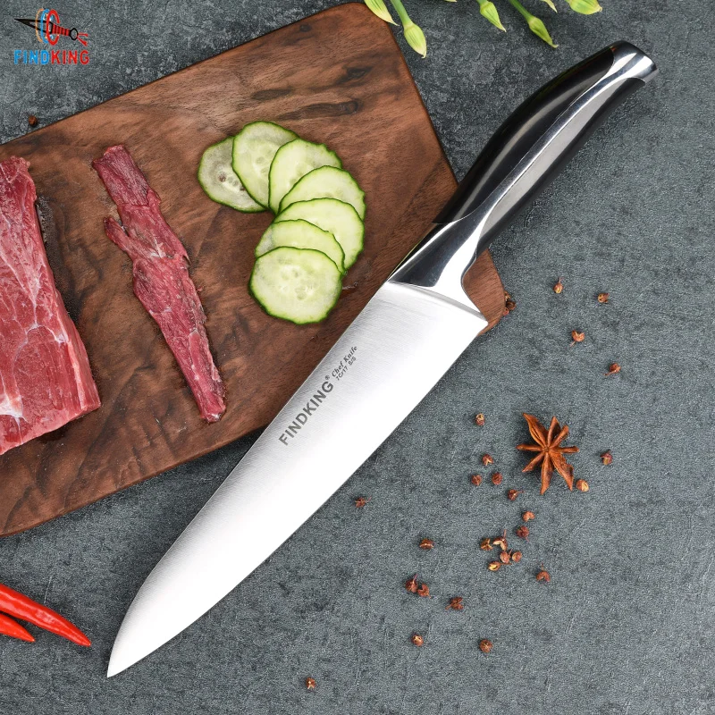 New top grade sharp knife 440c quality 8\'\' inch Frozen meat cutter Chef knife kitchen knife.