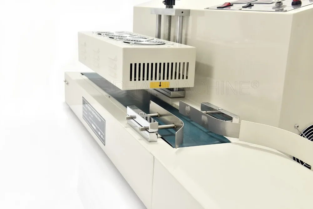 W pełni automatyczna indukcja elektromagnetyczna uszczelniania maszyn dla różnych wielkości butelki (220 V/50 HZ)