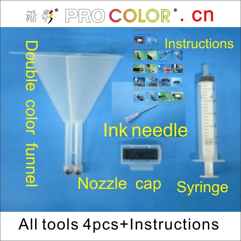 Newest printhead Maintenance,Refilling Cleaning Kits for HP printer head 789 792 771 for HP Designjet Z6200 L25500 L26500 L2850