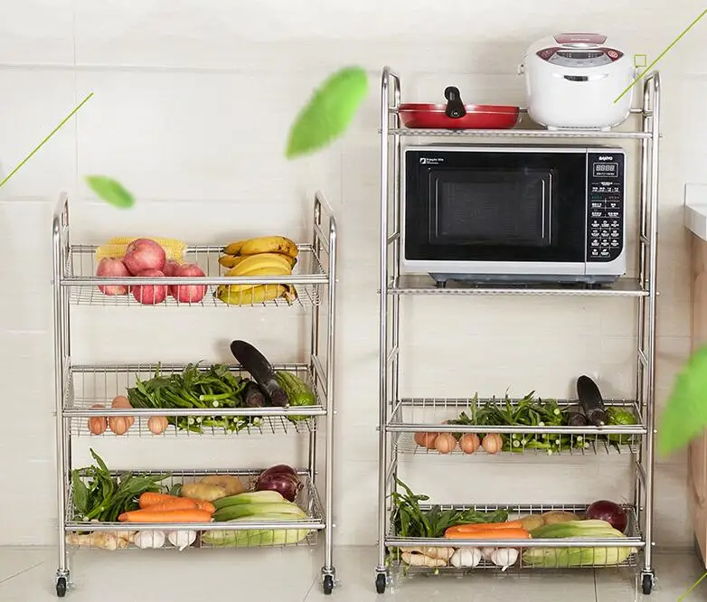 Stainless steel kitchen ovens with microwave ovens. Put the vegetable basket on the third floor.09