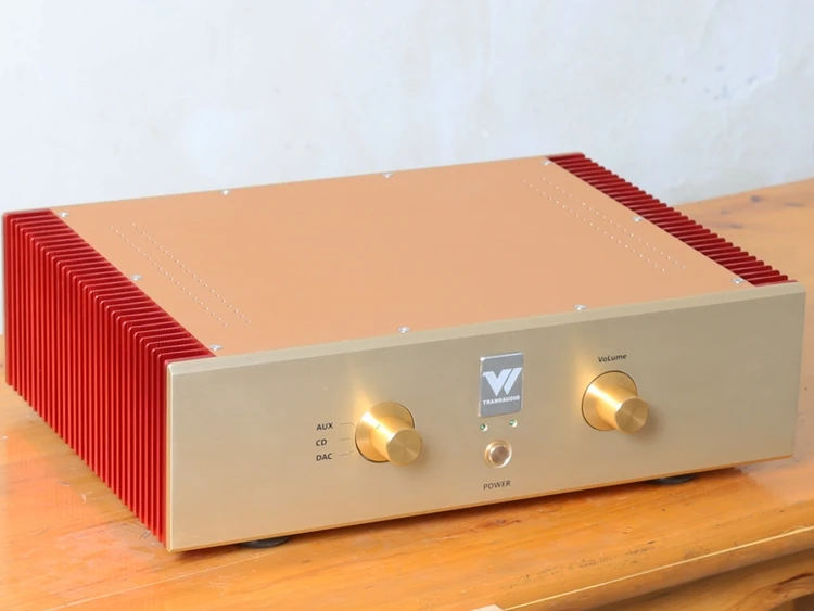 

Finished Stereo HiFi Integrated Power Amplifier 120W+120W Based on dartzeel NHB-108 Circuits