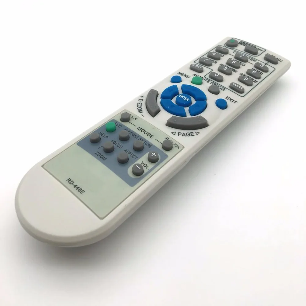 REMOTE CONTROL RD-448E FOR NEC PROJECTOR M260W M260X M300W M300WS M300X M300XS NP-M260W NP-M260X NP-M300W NP-M300X P350W P350X