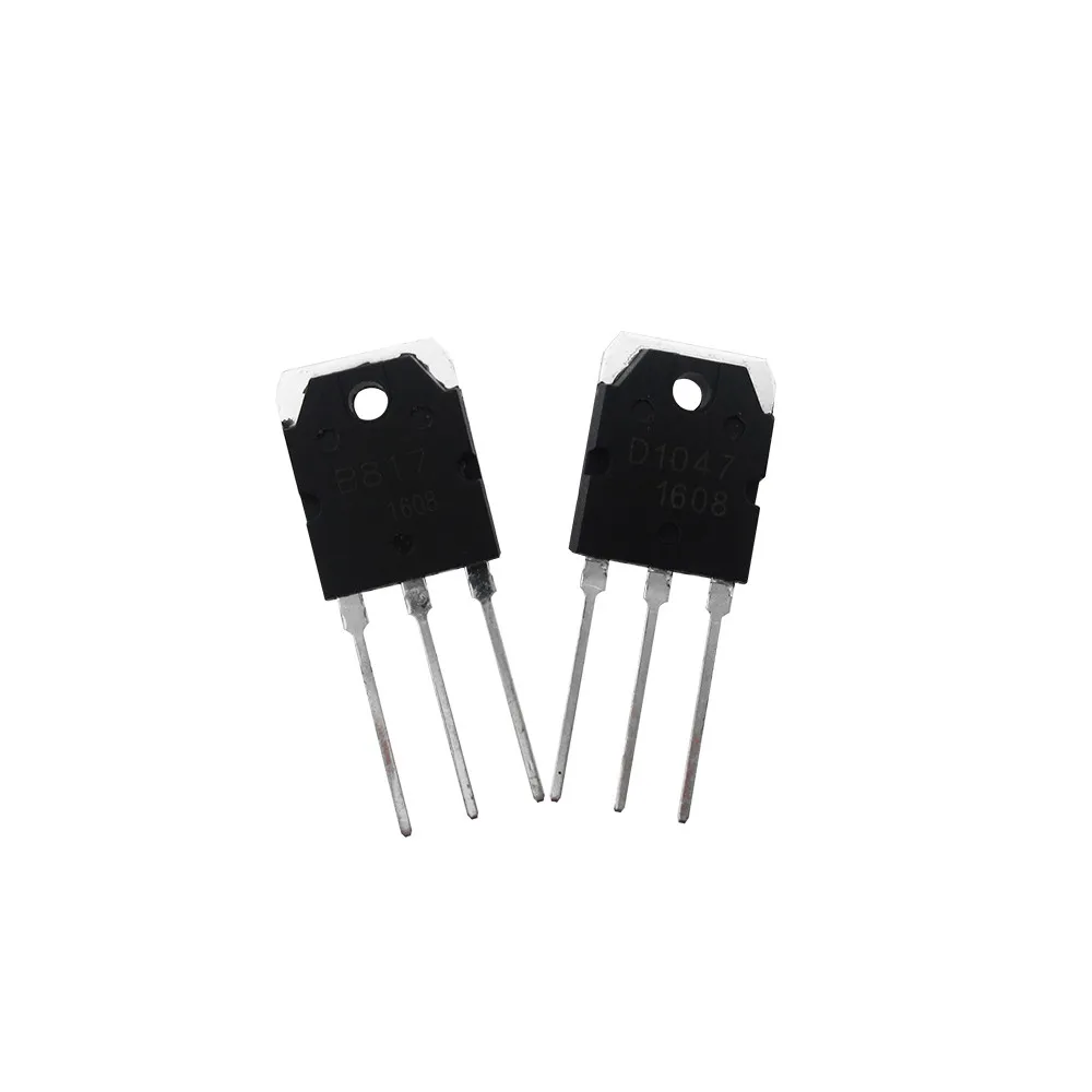 

HAILANGNIAO 10Pairs 2SD1047 & 2SB817 (D1047 & B817) Power Transistors