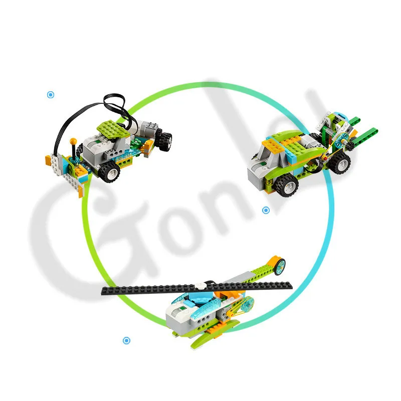 NEW Technical WeDo 2.0 Robotics Construction Set Building Blocks Compatible with 45300 Wedo 3.0 Educational DIY toys