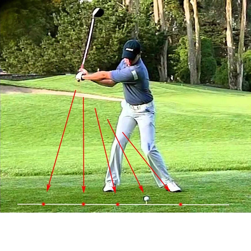 Golf Swing Corrector Laser Plane Trainer Golf Swing-Plane Trainingshilfe Golf Pointer Laser Spot Direction – Detail 3