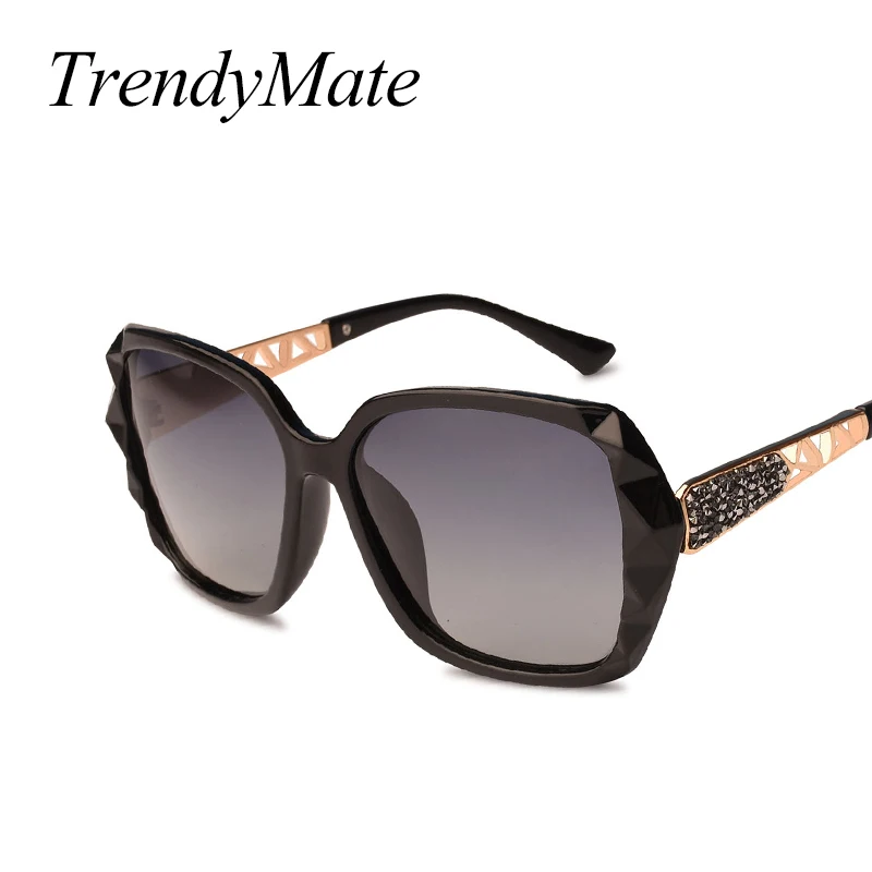 Fashion Polarized Sunglasses Women Luxury Brand Designer Glasses Driving Mirror Sun Glasses Oculos De Sol Feminino UV400 038T