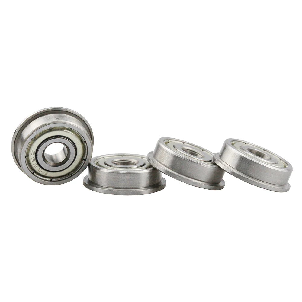 F625-2Z F625ZZ F625zz F625 zz Flanged Flange Deep Groove Ball Bearings 5 x 16 x 5mm for 3D printer