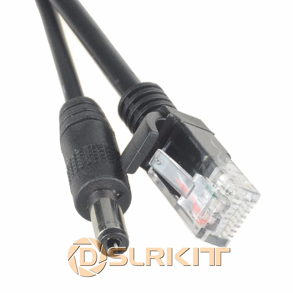 Imagem -05 - Adaptador Poe Cabo de Alimentação Passiva sobre Ethernet 20 Peças 10 Pares Injetor Poe Mais Kit Divisor de Vídeo