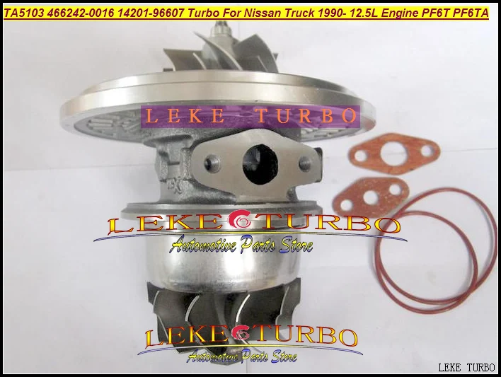 Turbo Cartridge CHRA Core TA5103 466242-5016S 466242-0016 14201-96607 Turbocharger For Nissan Truck 90- 12.5L Engine PF6T PF6TA