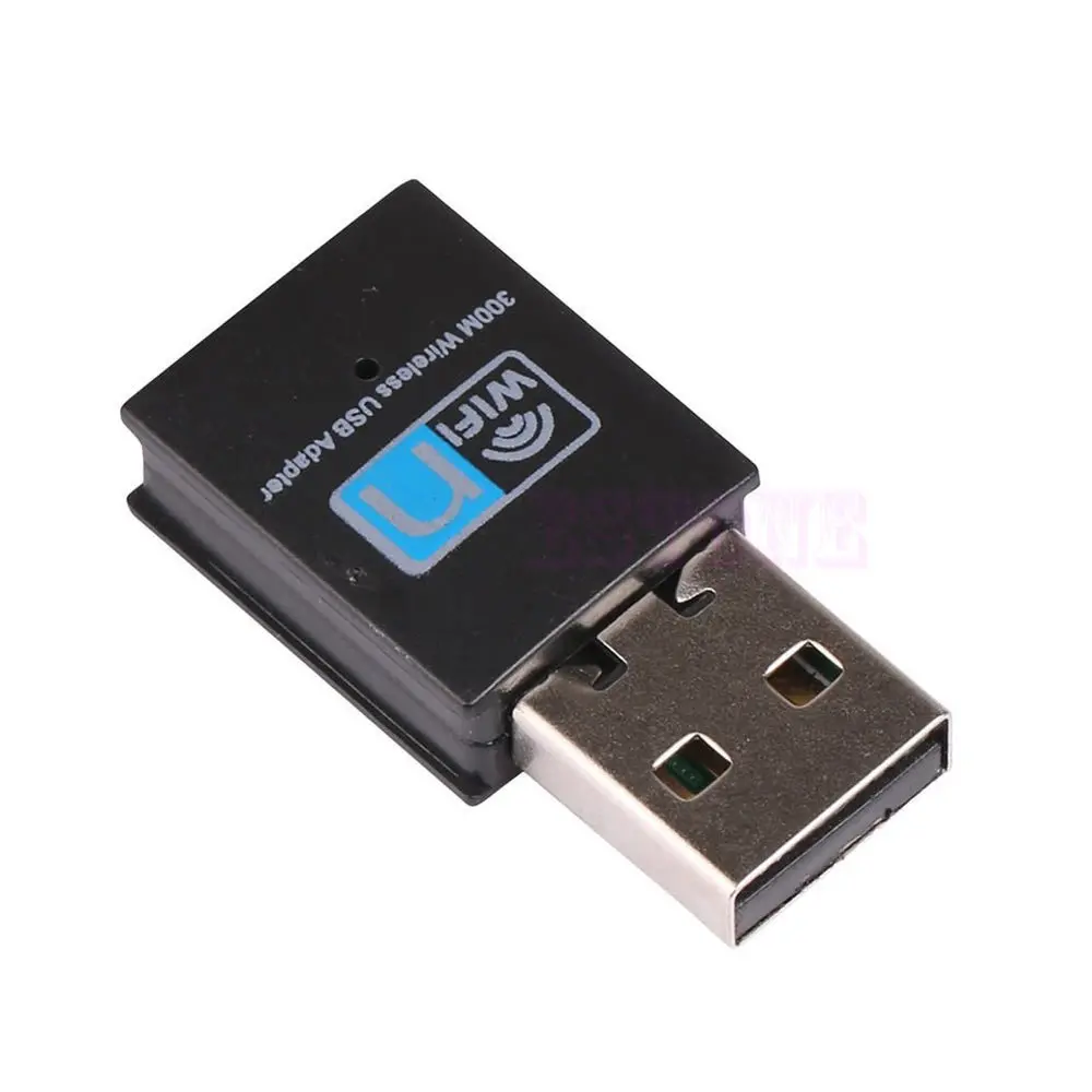 

Faster 300M USB WiFi Wireless LAN 802.11 n/g/b Adapter Nano Network 300Mbps for Raspberry Pi 2 Model B Hot Worldwide