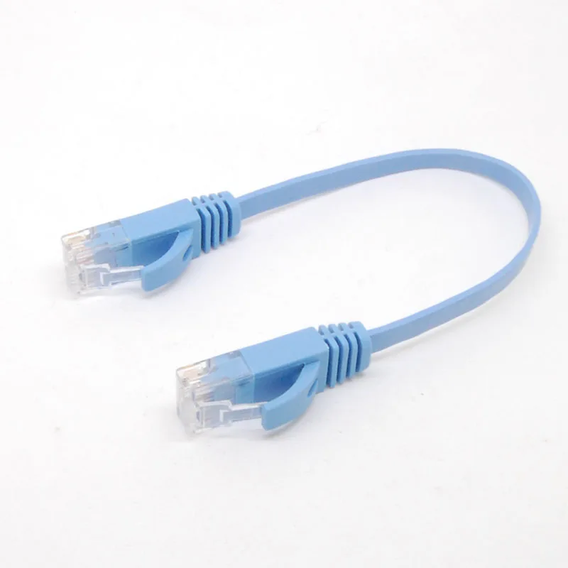 10/100/1000M 20cm 0.6 stóp CAT 6 LAN kabel sieciowy Ethernet Patch realizacji RJ45 nieuczciwych praktyk handlowych CAT6 LAN Ethernet istnieje wiele