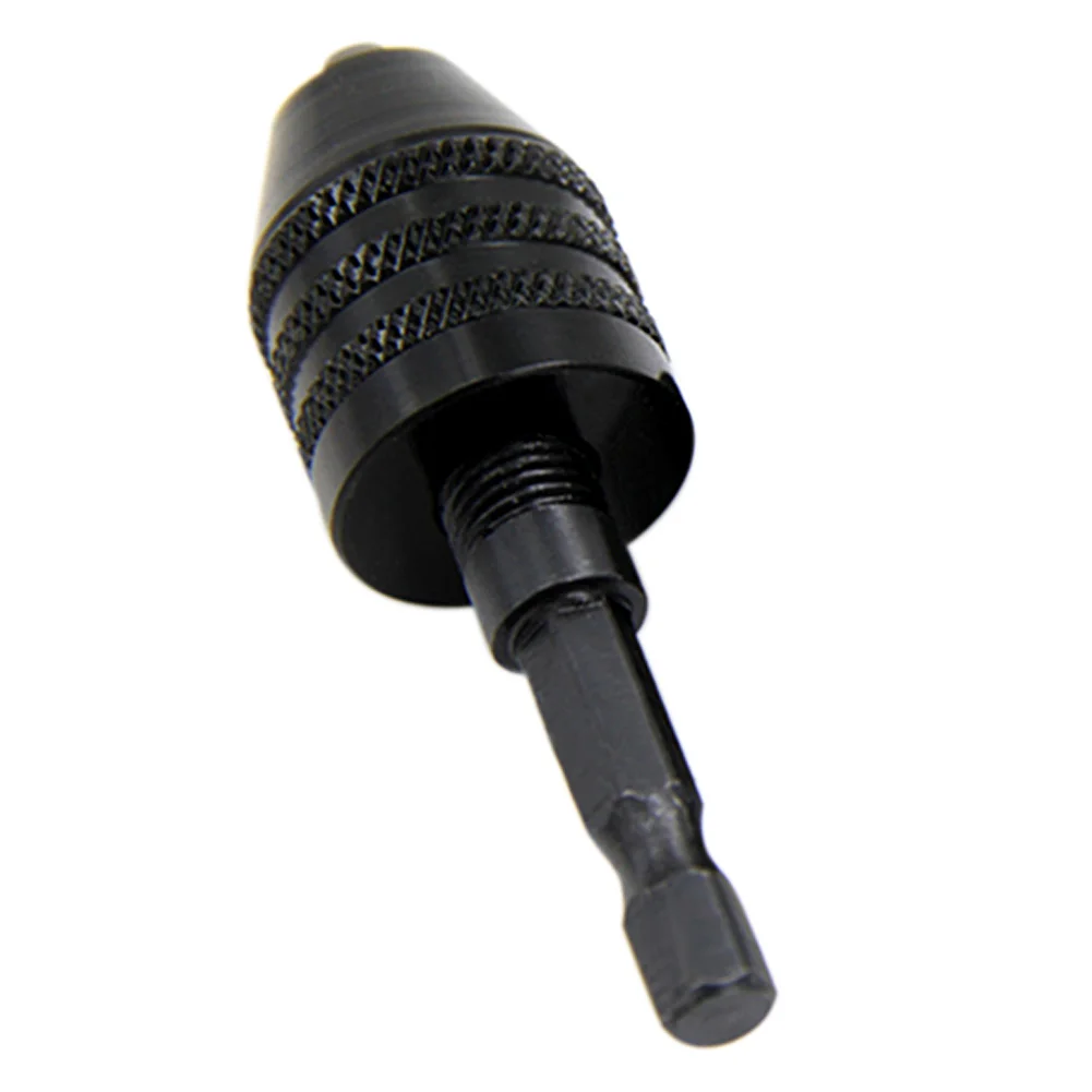 0.3/6.5mm Keyless Drill Chuck Screwdriver Multifunction Keyless Quick Change Hex Shank Twist Drill Bit Chuck Grinder Converter