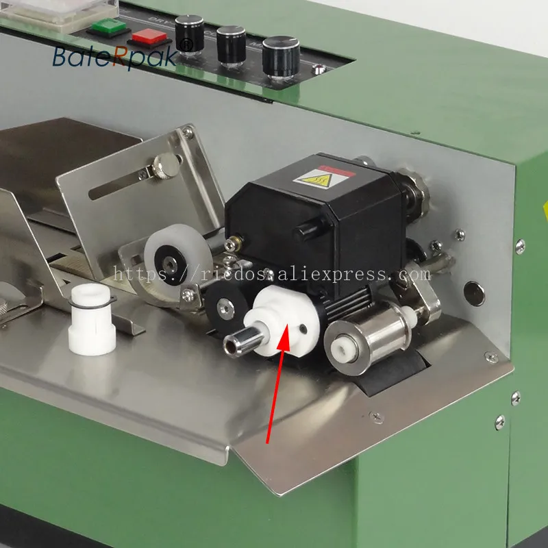 Baterpak dk1100/dk1000/MY-380F seco-peças sobresselentes da máquina de codificação de tinta sólida, suporte de caracteres, transporte de letras,