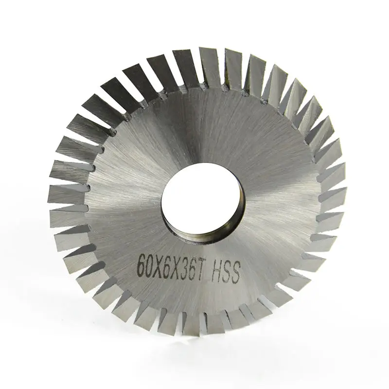 XCAN High Speed Steel Diamete 60mm Circular Saw Blade Key Cutting Machine Saw Blade 36 Teeth Key Machine