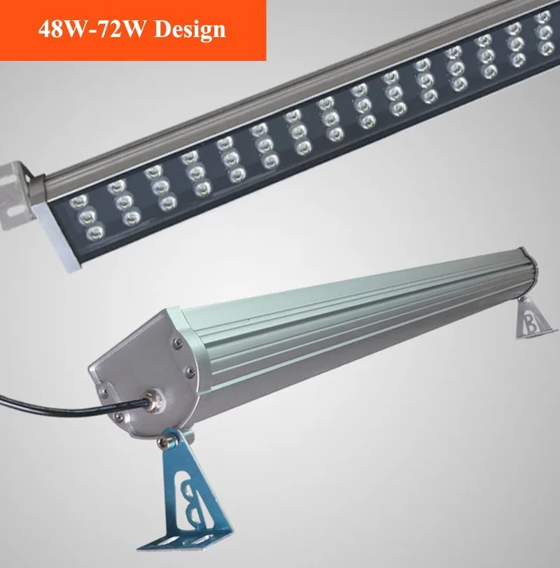 AC85-265v Led Flutlicht Wandfluter Lichter 12/18/24/36W Wasserdichte IP67 Outdoor LED RGB Wall Washer für Gebäude Fabrik