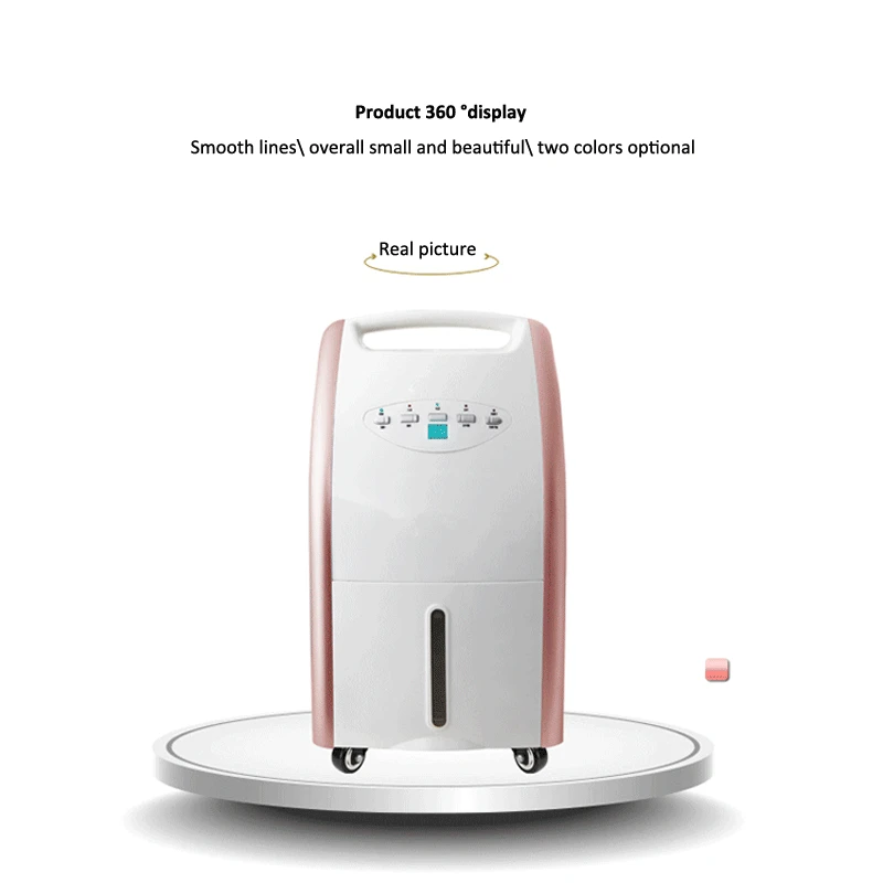 Deshumidificador multifunción para el hogar, deshumidificador de ropa con tanque de agua de 2,3l, secador de aire silencioso de MS-100B, 220V, novedad, 20L/día