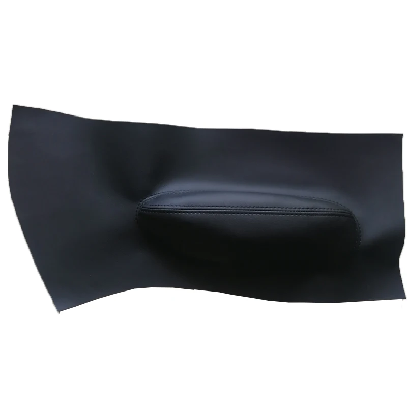 SRXTZM New 2pcs Black Microfiber Leather Door Handle Armrest Panel Decorative Cover For Volkswagen Beetle 1998-2010