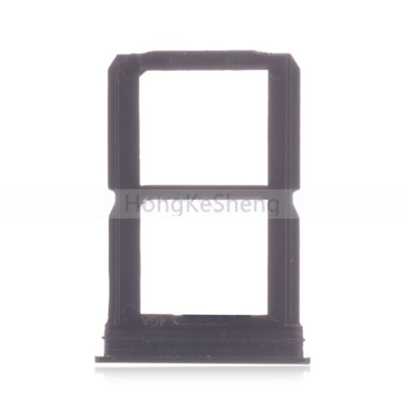 

OEM SIM + SD Card Tray Replacement for OnePlus 6 Midnight Black Mirror Black