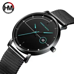 Men Watch Date Top Brand Luxury Japan Movement Quartz Casual Sport Stainless Steel Ultra Thin Waterproof Watch Relogio Masculino