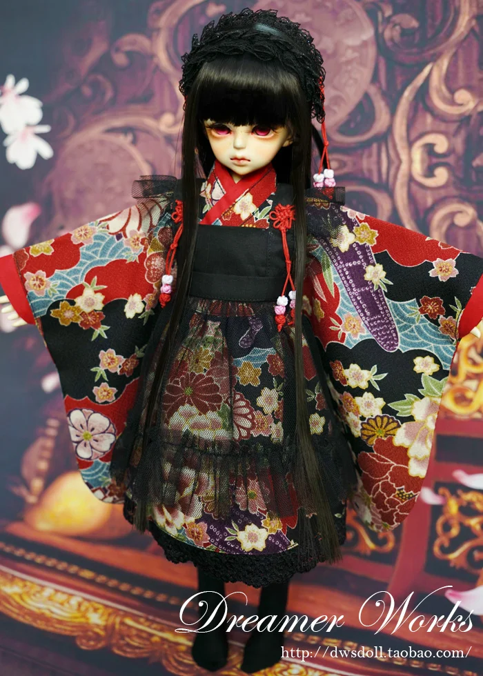 

1/4 scale BJD clothes Japanese Yukata kimono suit for BJD/SD doll accessories,Not included doll,shoes,wig,and other 1249