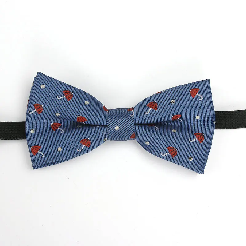 New Style Plaid Children Bowtie Polester Bowties Baby Kid Kids Classical Pet Striped Butterfly Bow tie Elk Bike Umbrella Dog Car